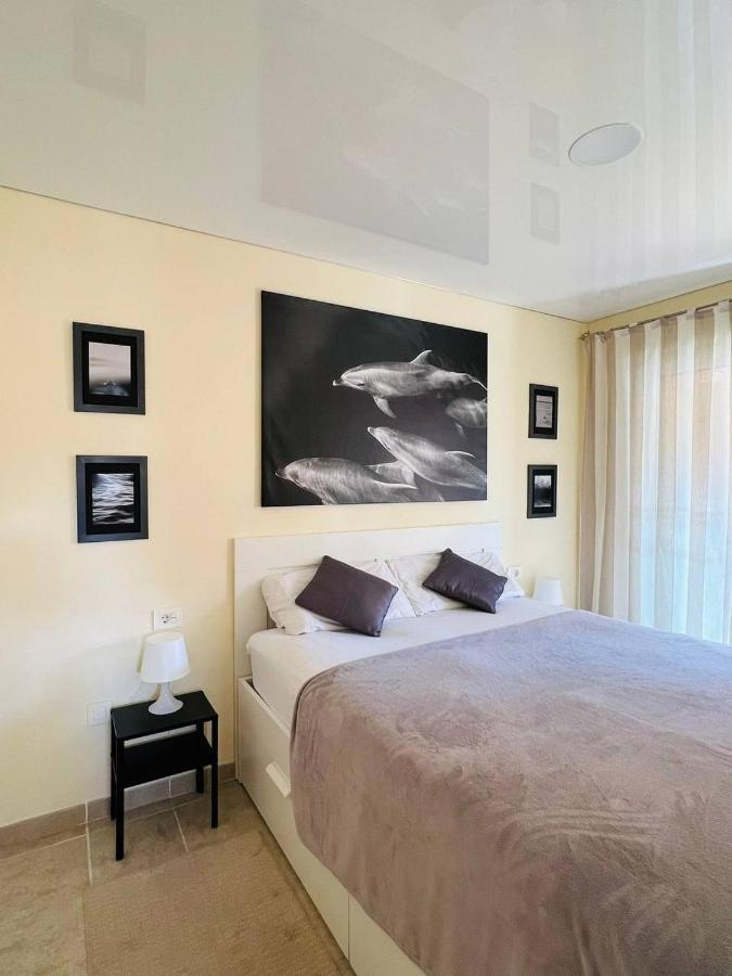 Cozy Beachfront Flat With Pool & Panoramic Sea View Terrace Apartment Puerto de Santiago  Ngoại thất bức ảnh